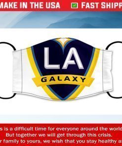 Face Mask LA Galaxy Reusable Masks