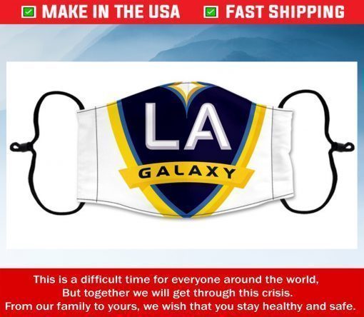 Face Mask LA Galaxy Reusable Masks