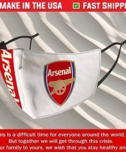 Face Mask Logo Arsenal Team Masks