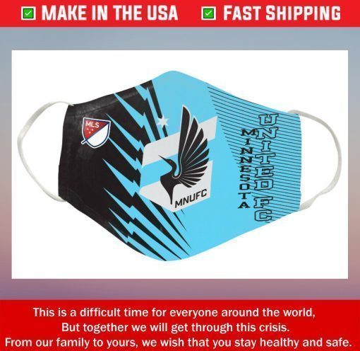 Face Mask Minnesota United FC Cotton Masks