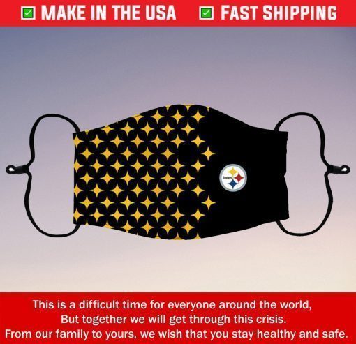 Face Mask Pittsburgh Steelers Cotton Masks