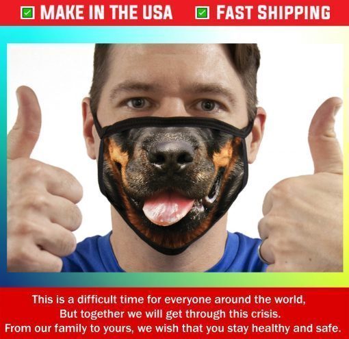 Face Mask Rottweiler Masks