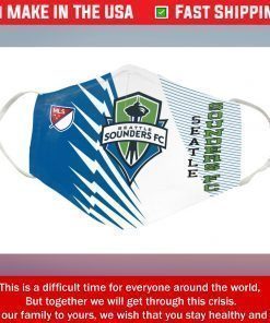 Face Mask Seattle Sounders FC Cotton Masks