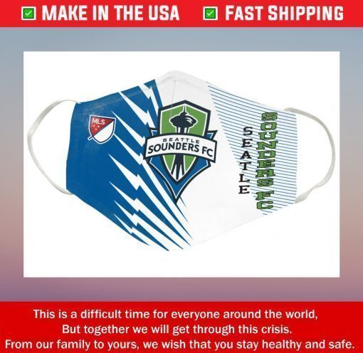 Face Mask Seattle Sounders FC Cotton Masks