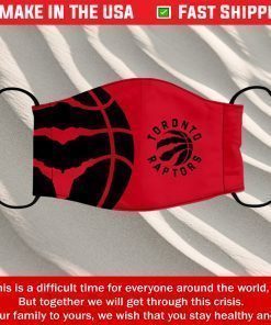 Face Mask Toronto Raptors Reusable Cotton Masks