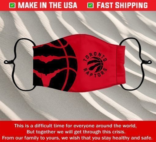 Face Mask Toronto Raptors Reusable Cotton Masks