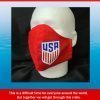 Face Mask USA Soccer Team Masks