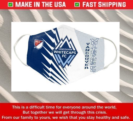 Face Mask Vancouver Whitecaps FC Cotton Masks