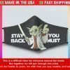 Face Mask Yoda Reusable Masks