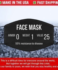 Fantasy RPG Filter Face Mask