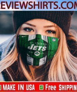 Filter Face Mask NY Jets NFL Logo