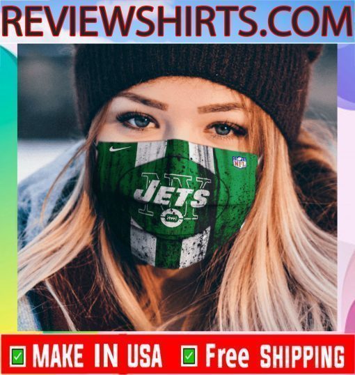 Filter Face Mask NY Jets NFL Logo