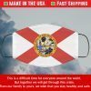 Flag of Florida State Filter Face Mask