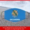 Flag of Oklahoma State Filter Face Mask