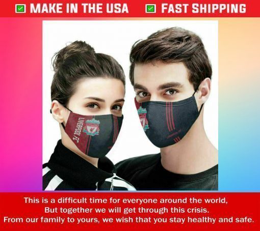 HOT Liverpool FC 3D Full Print Face Mask Cover Washable Breathable