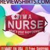 I'm a Nurse what's your superpower Cotton Face Masks