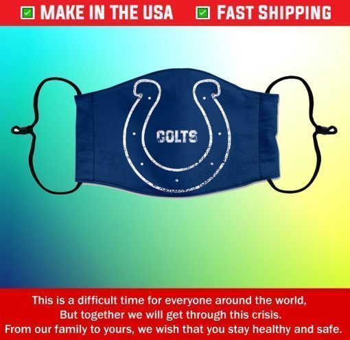 Face Mask Indianapolis Colts Cotton Masks