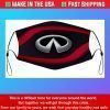 Infiniti 3D Cotton Face Masks