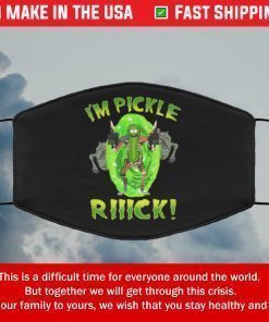 I’m Pickle Rick Filter Face Mask