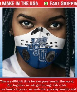 Jackson State University Filter Activated Carbon Face Mask