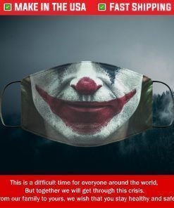 Joaquin Phoenix Joker Filter Face Mask
