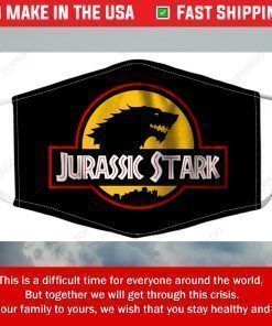 Logo Jurassic Stark Filter Face Mask Washable