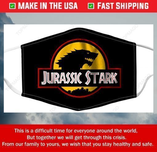 Logo Jurassic Stark Filter Face Mask Washable