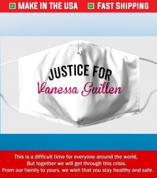 Justice For Vanessa Guillen Face Mask