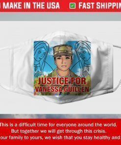 Justice For Vanessa Guillen Filter Face Mask
