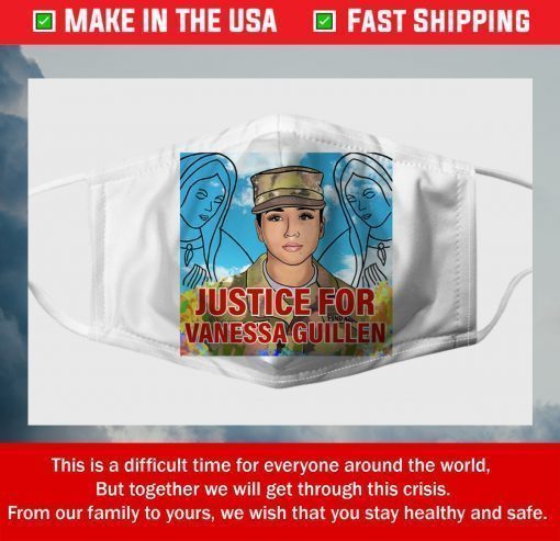 Justice For Vanessa Guillen Filter Face Mask