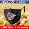 Kansas City Chiefs Cotton Face Mask