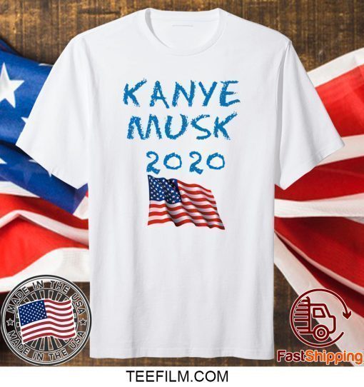 Kanye Musk 2020 American Flag Shirt