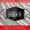 Kiss Band Cloth Face Mask 3D One Size 100% Cotton