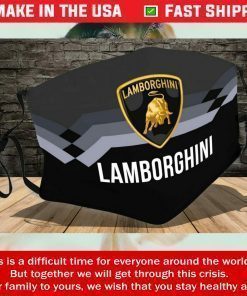 Lamborghini Streak Cloth Face Mask 3D Face Masks