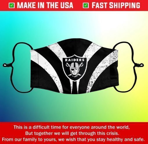 Face Mask Las Vegas Raiders Cotton Masks