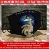 Lips Cowboys Cotton Face Mask 3D USA