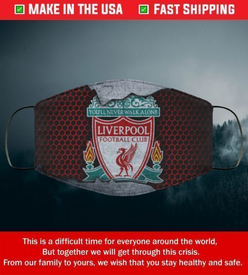 Liverpool Champions YNWA Filter Face Mask