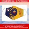 Logo Chicago Fire FC Cotton Face Mask