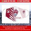 Logo Colorado Rapids FC Cotton Face Mask
