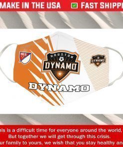 Logo Houston Dynamo Cotton Face Masks