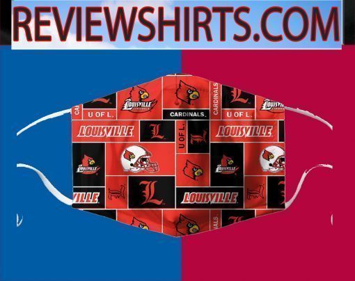 Louisville cardinals Face Mask - Free Shipping