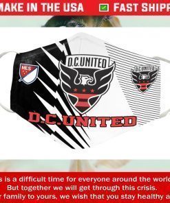 MLS D.C. United Cotton Face Mask