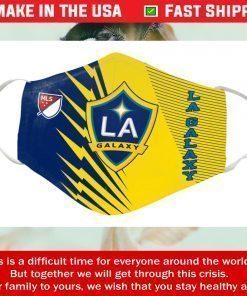 MLS LA Galaxy Cotton Face Mask