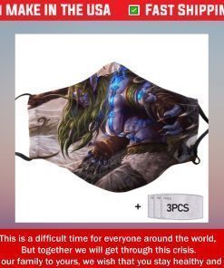 Face Mask Malfurion Stormrage Masks