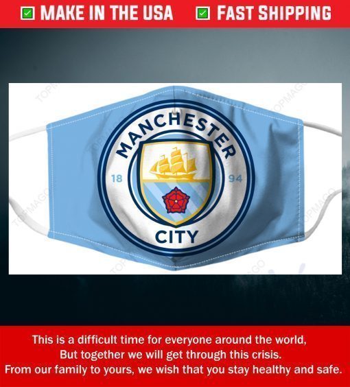 Manchester City Face Mask Filter Face Masks