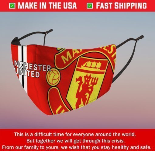 Face Mask Logo Manchester United Team Masks