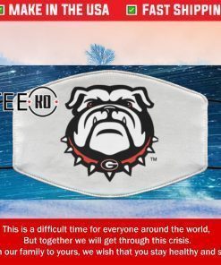 Masks GEORGIA BULLDOGS FILTER FACE MASK