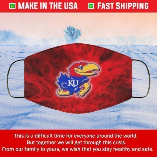 Masks KANSAS JAYHAWKS Filter FACE MASK