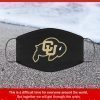 Masks LOGO CU BUFFS Filter FACE MASK