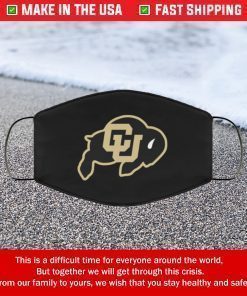 Masks LOGO CU BUFFS Filter FACE MASK